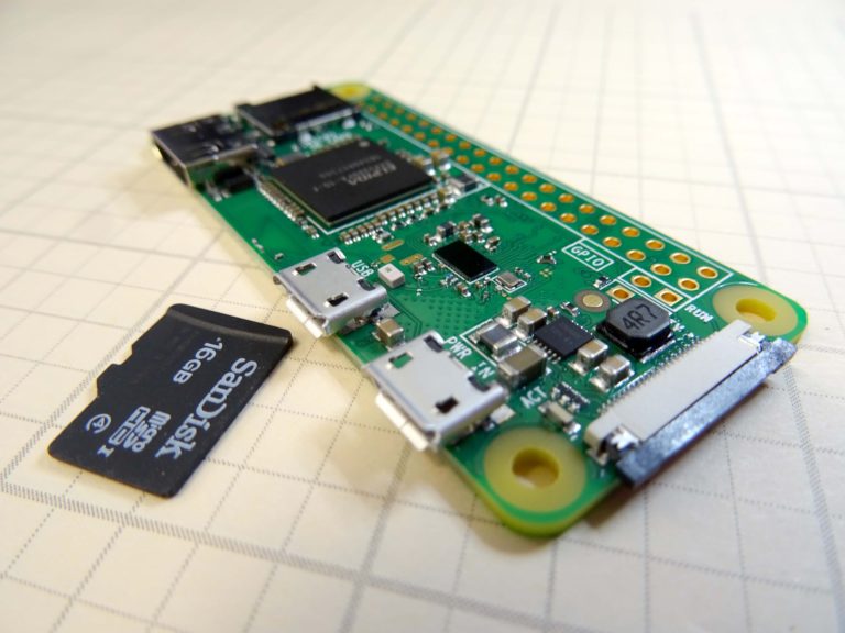 Raspberry Pi Zero Model W Tutorial Setting Up and Booting the Pi 0 W